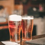 lager beer drinks menu pub